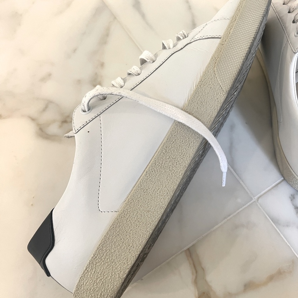 Men’s Saint Laurent Court Classic Sneakers size 43.5 - Picture 7 of 7
